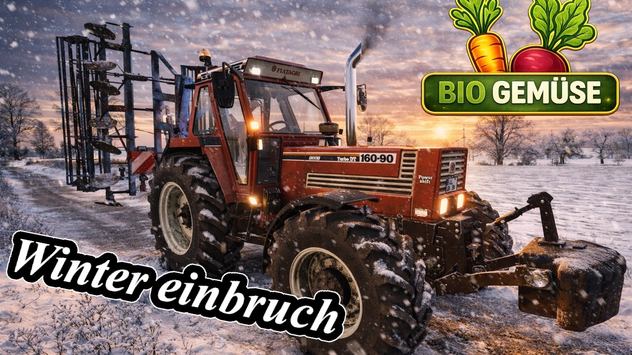 Wintereinbruch auf der Insel | Bio Gemüse Farm | 12 | Farming Simulator 25