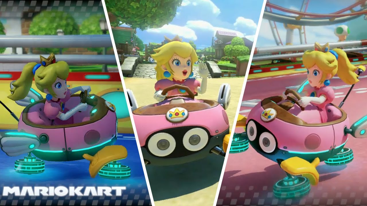 MARIOKART DELUXE 8 Peach Crossing Cup