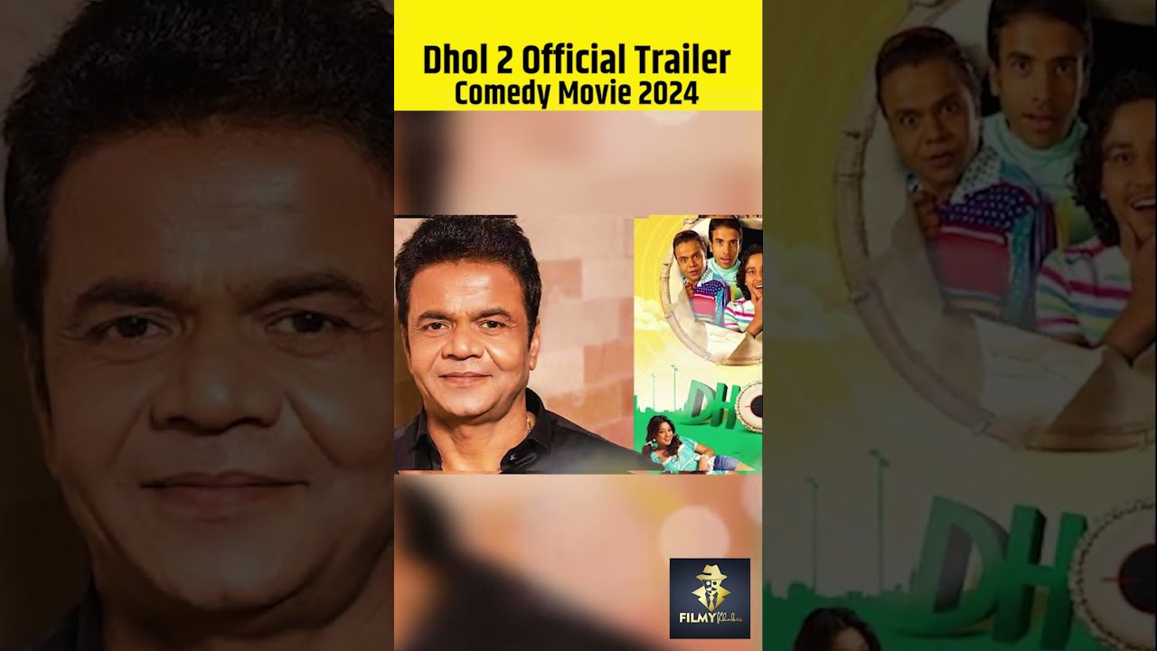 Dhol 2 Official Trailer New Bollywood Comedy Movie 2021 Rajpal Y Kunal K Tusshar K RiteishD #shorts