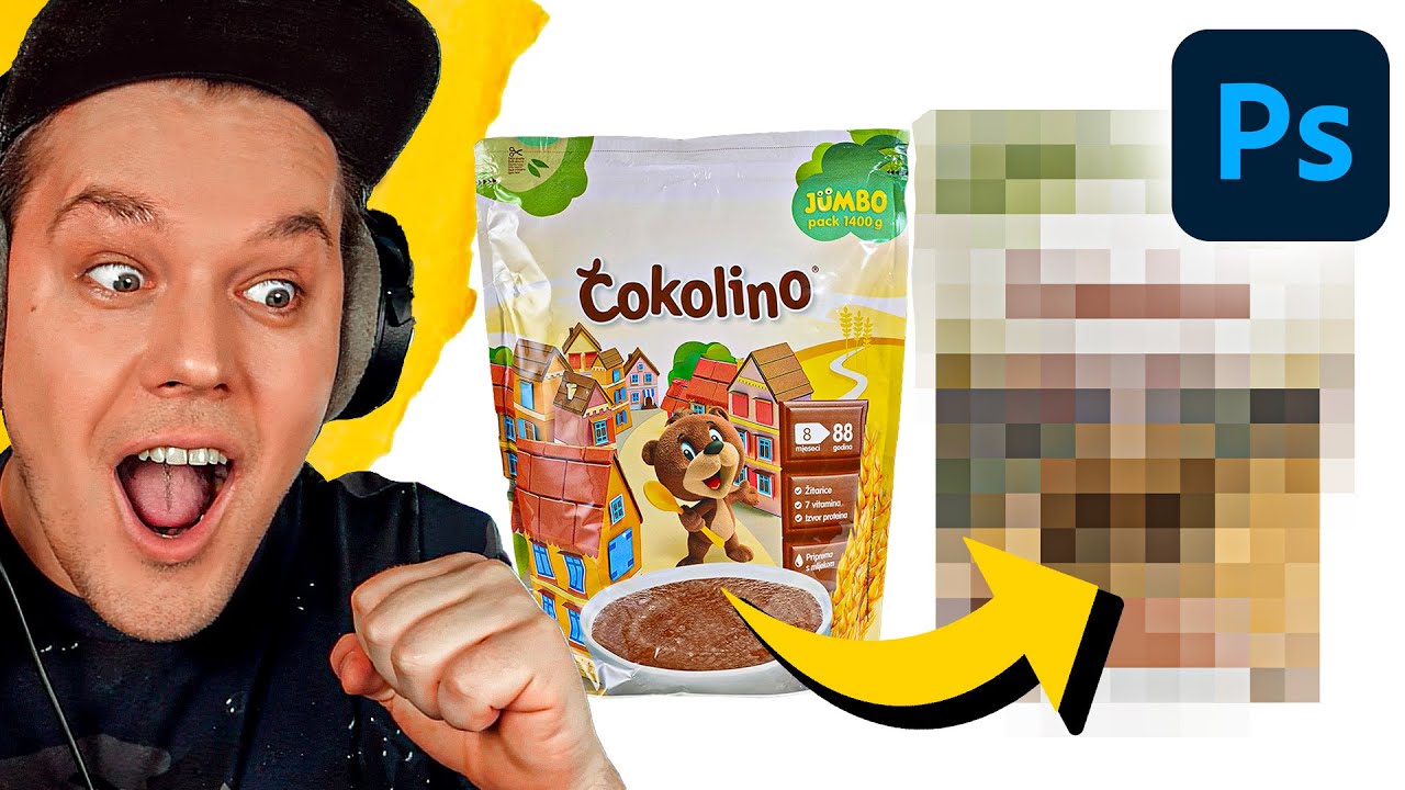 DIZAJNIRAM Čokolino u REALISTIČNOM stilu!