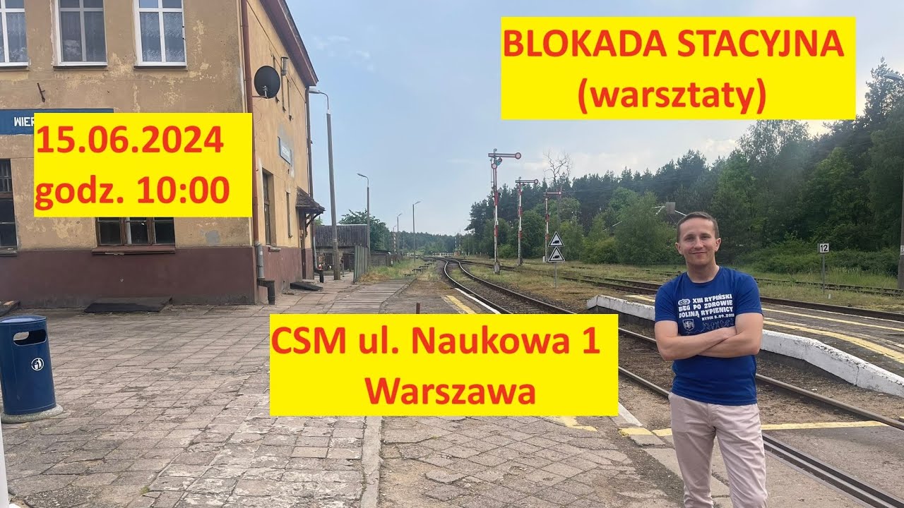 BLOKADA STACYJNA (zaproszenie na warsztaty edukacyjne)