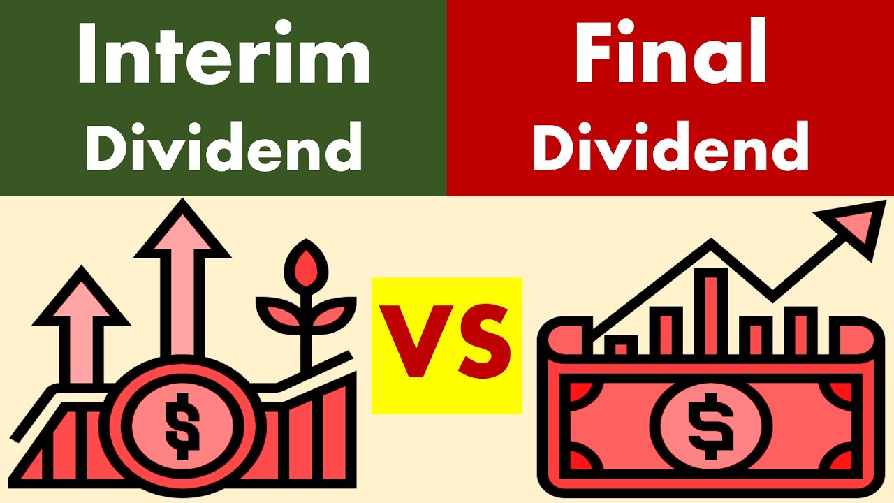Differences between Interim Dividend and Final Dividend.