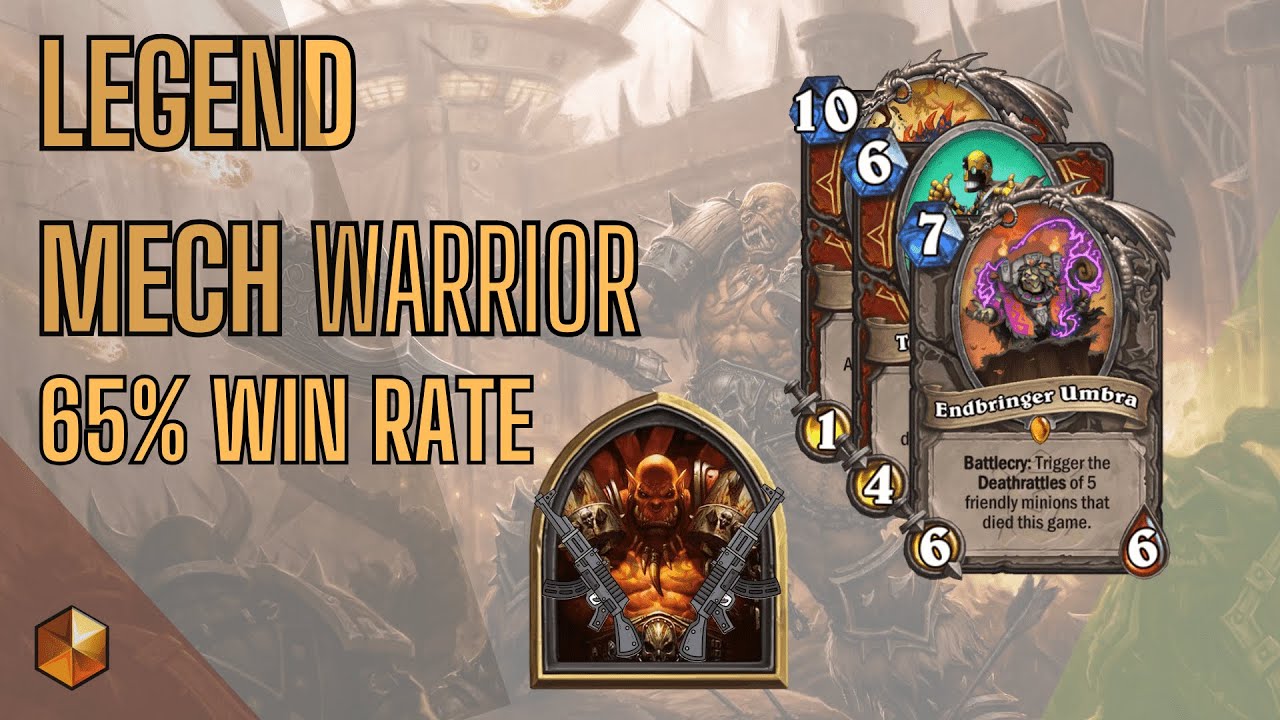 Hearthstone: Reach Legend with Mech Warrior!!!