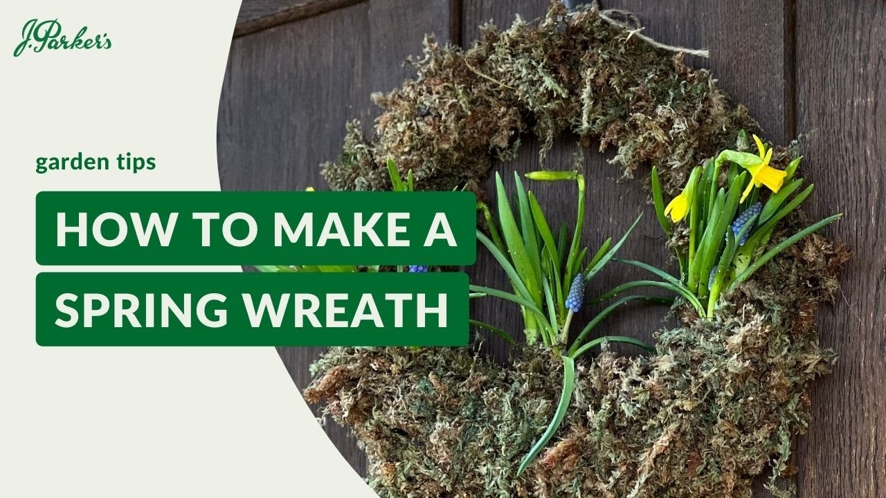 How To Make A Spring Wreath | DIY with J. Parker's