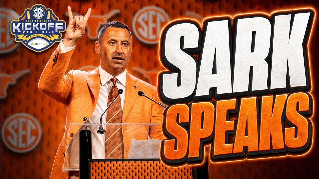 EVERYTHING You NEED to Know from Steve Sarkisian's SEC Media Days Press Conference!