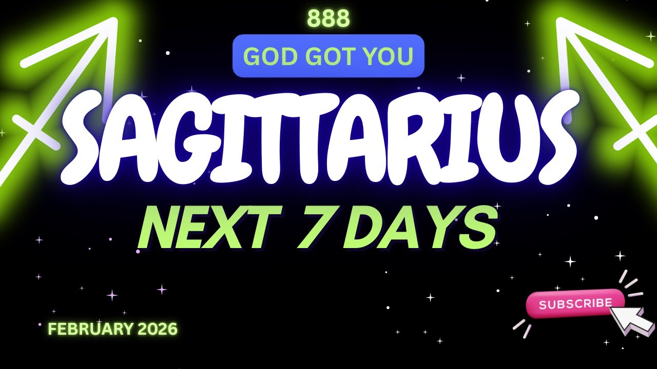 🔥 SAGITTARIUS ♐️ GOD GOT YOU 🙌🏽 THIS WEEK CHANGES EVERYTHING 🌟☀️