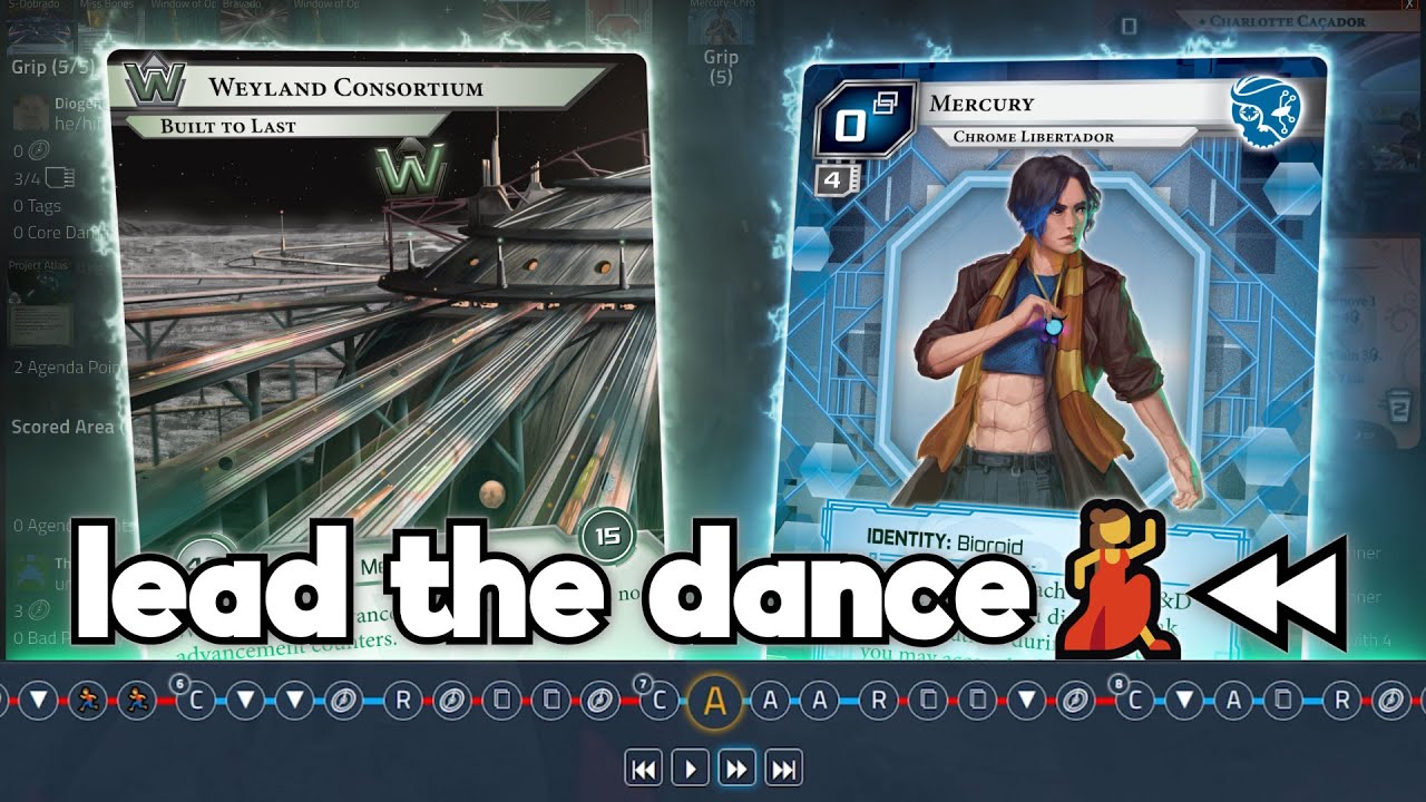 Lead the Dance - Replay Review: Netrunner Fundamentals // Android: Netrunner