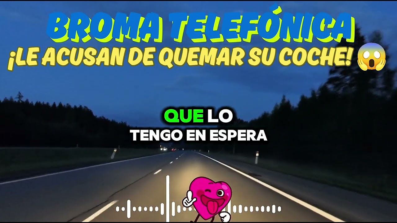 😂 BROMA TELEFÓNICA: ¡Le acusan de QUEMAR su COCHE! 😱 La llamada más CONFLICTIVA a la aseguradora