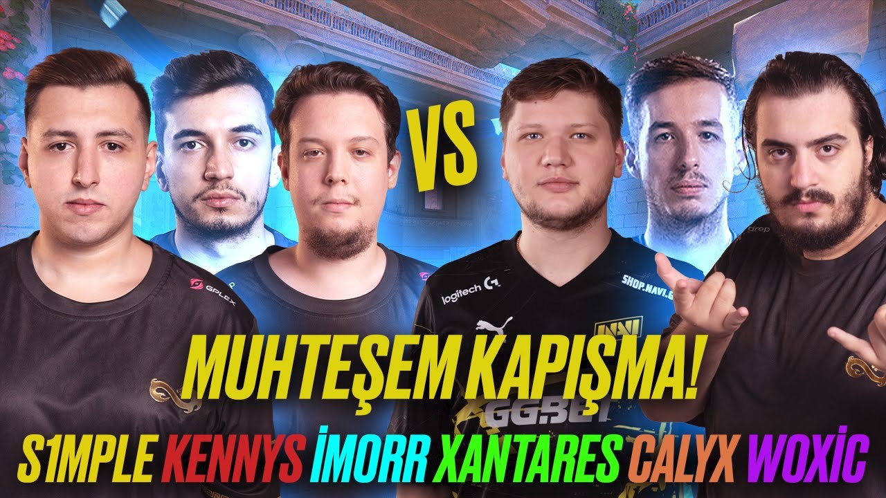 MUHTEŞEM KAPIŞMA! S1MPLE XANTARES KENNYS WOXİC İMORR CALYX | Eternal Fire CS2