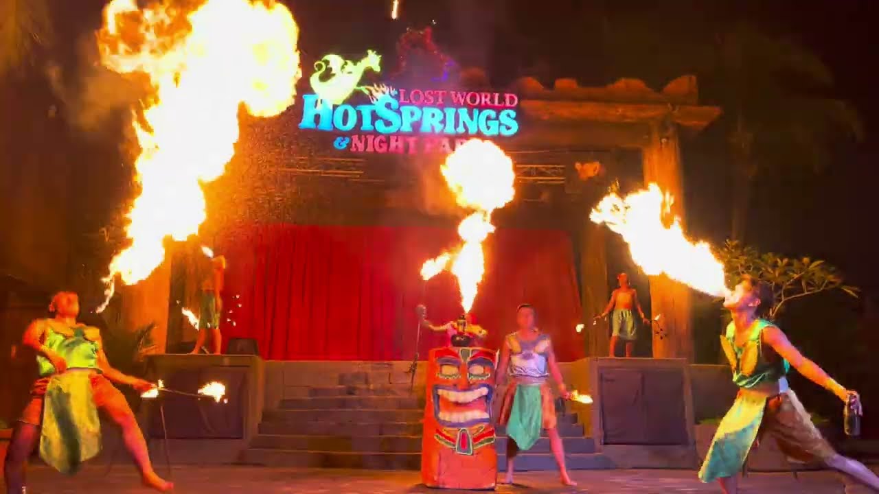 All New Fire Show @lostworldoftambun : Legend of Malayana part 2