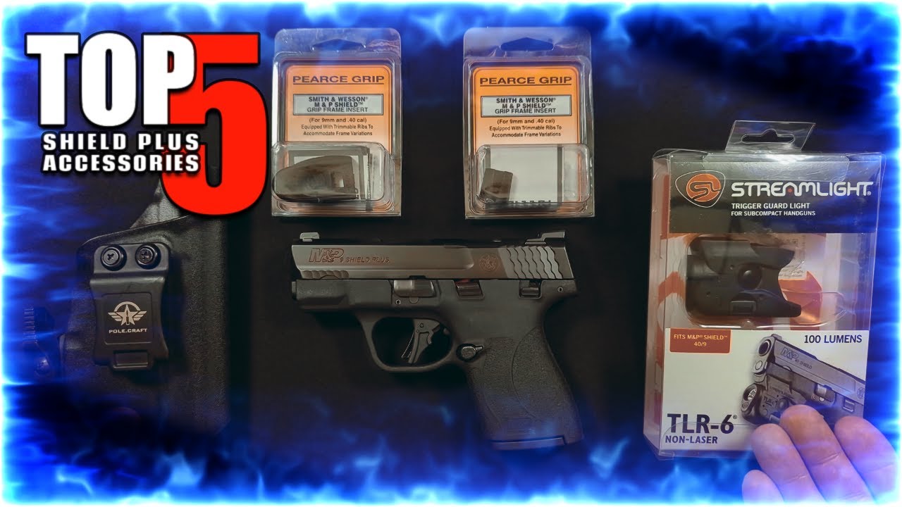 Пять лучших аксессуаров, которые вам понравятся! M&P Shield Plus вам обязательно понравится! #smi...