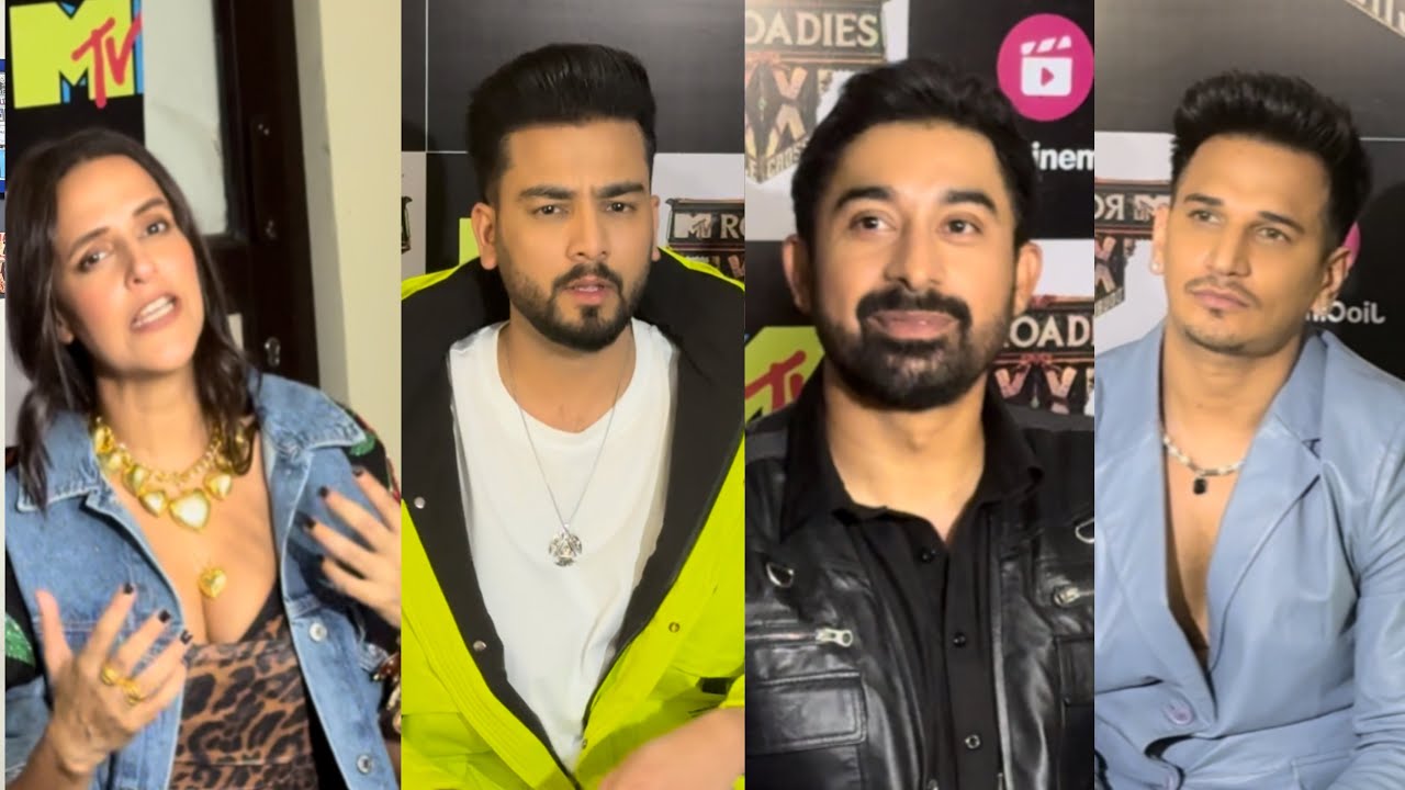 Elvish Yadav,Neha Dhupia,Ranvijay, Prince Narula full Press Conference for MTV Roadies Double Cross
