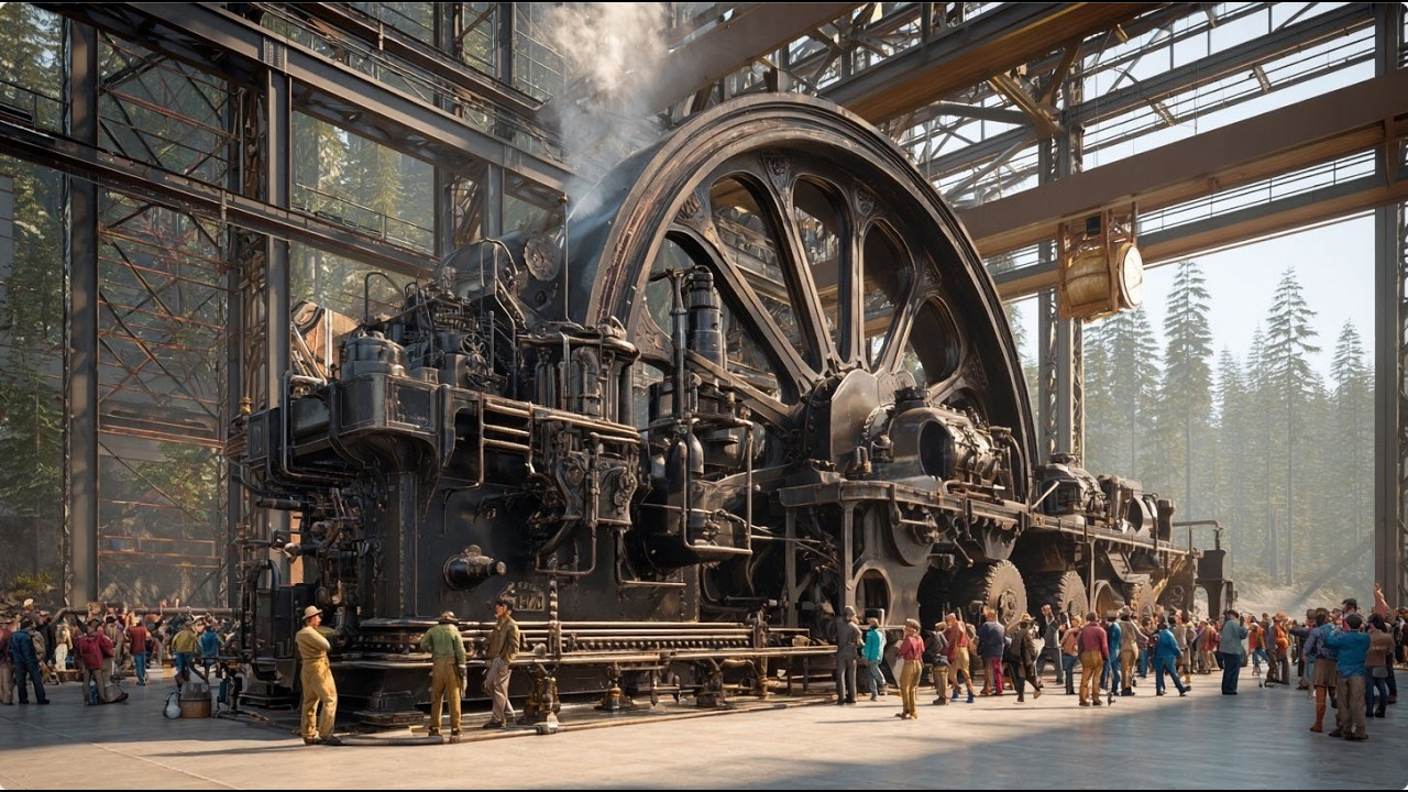 World’s Largest Vintage Engines Still Running – Museum Tour & Restoration Highlights