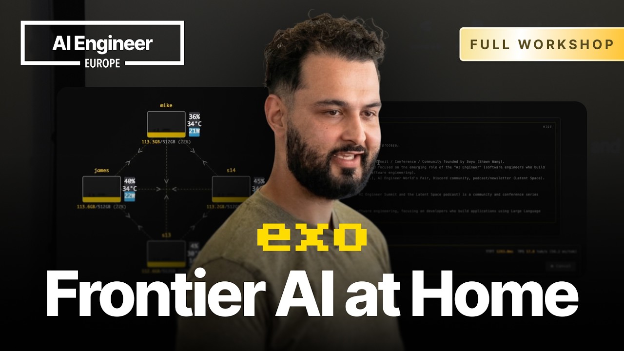Run Frontier AI at Home &mdash; Alex Cheema, EXO Labs