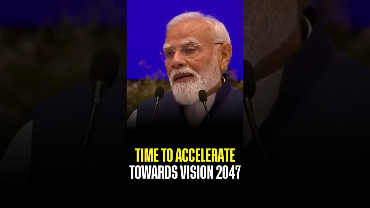 ''Time To Accelerate Towards Vision 2047'': PM Narendra Modi