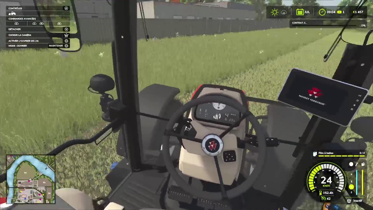 Fs25 ps5 carrière suivie 3