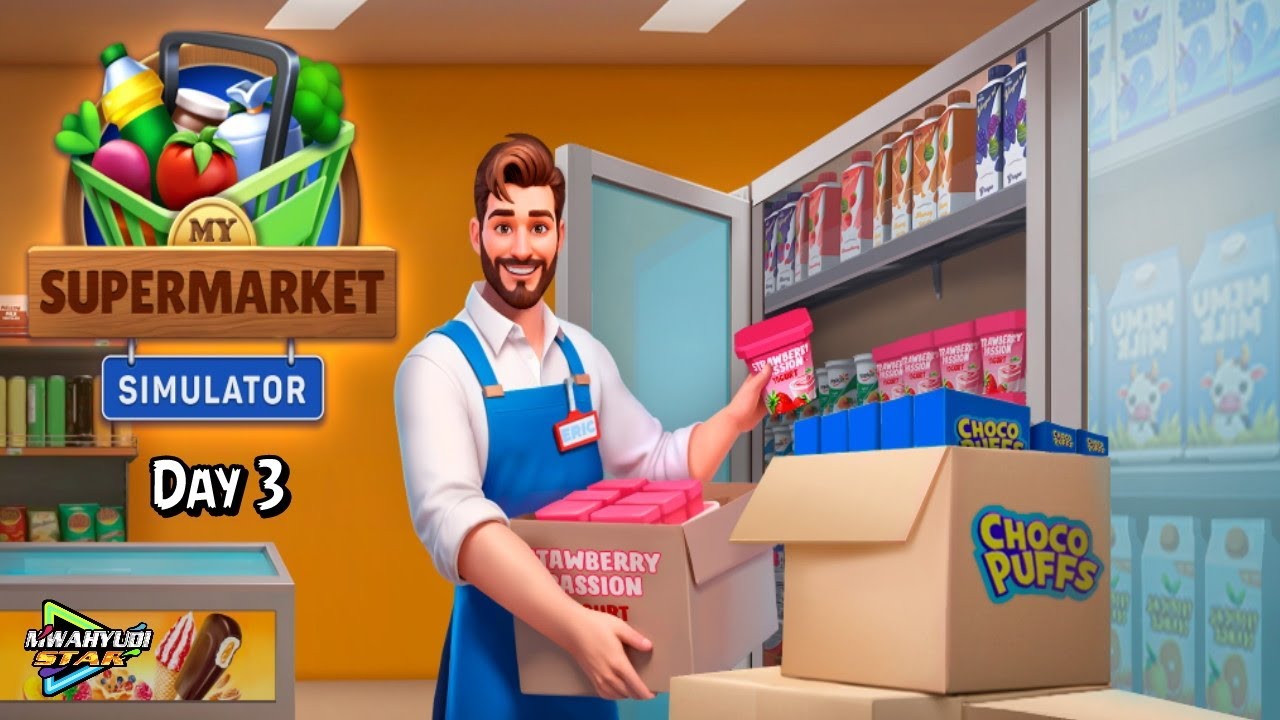 Gameplay My Supermarket Simulator 3D | Day 3