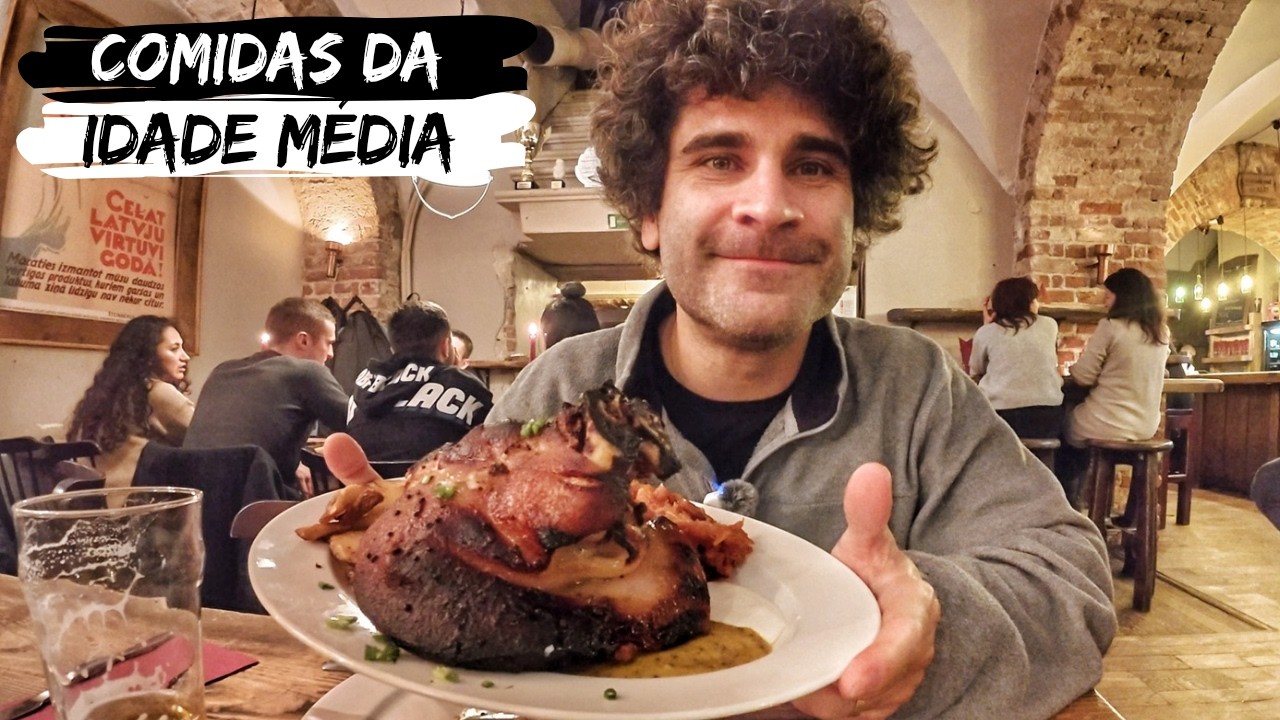 PROVANDO COMIDAS DA IDADE MÉDIA