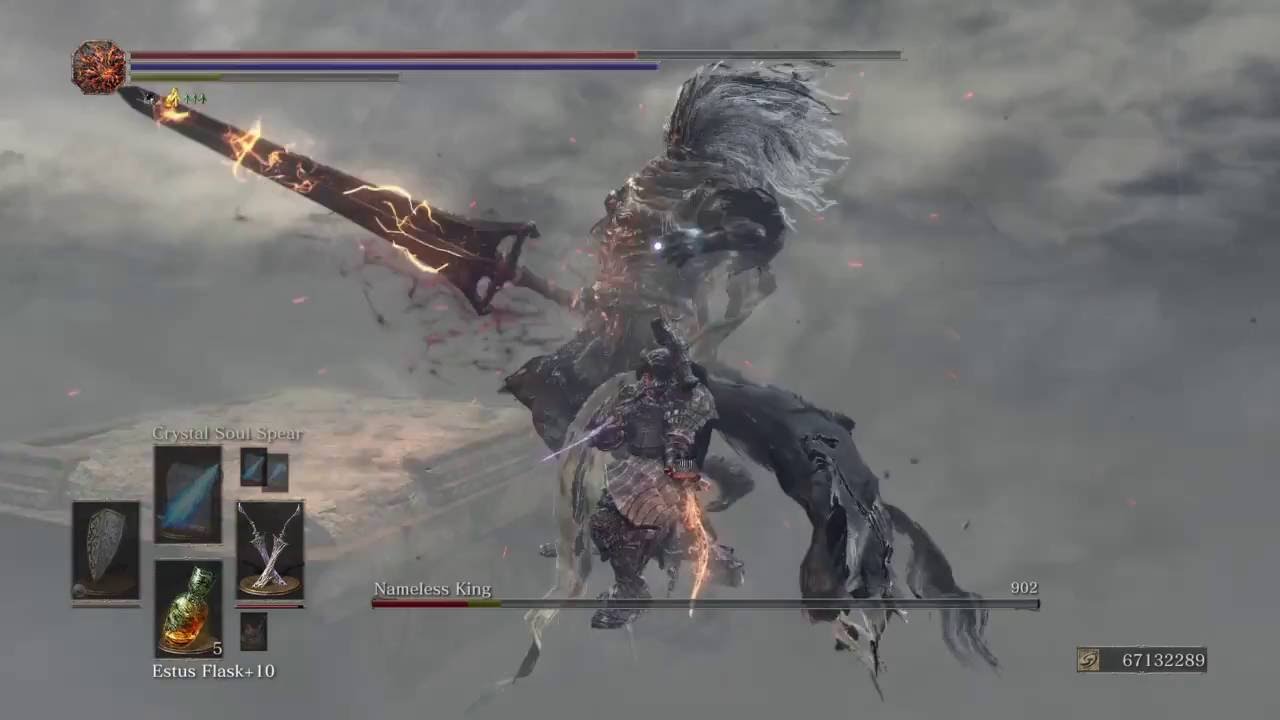 Dark Souls 3 - Nameless King @ max NG and max SL