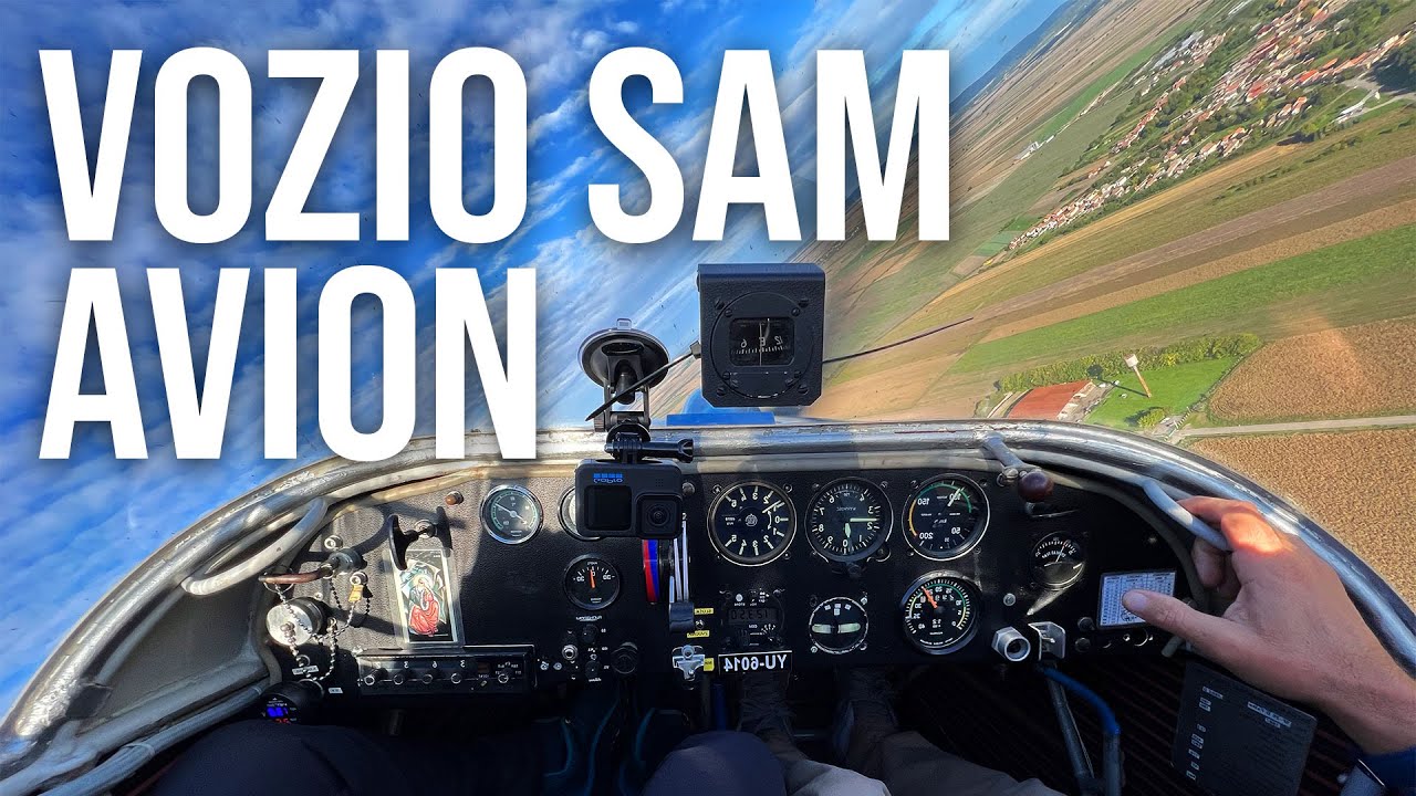 Leteo sam u avionu BEZ MOTORA!