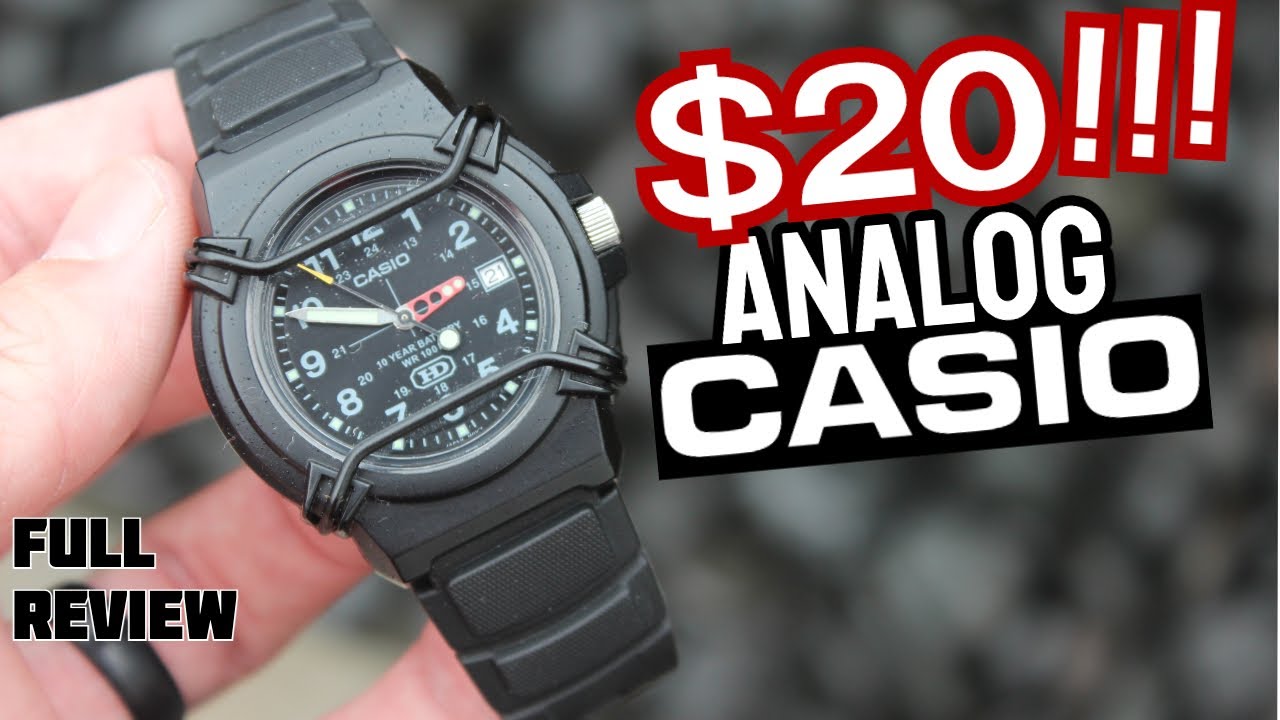 Потрясающие аналоговые часы CASIO за 20 долларов (HDA-600B-1BVCF) | Полный обзор