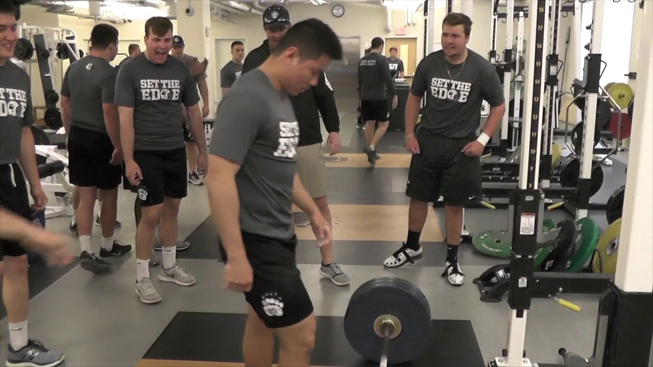 Bowdoin Football Spring Testing 2018