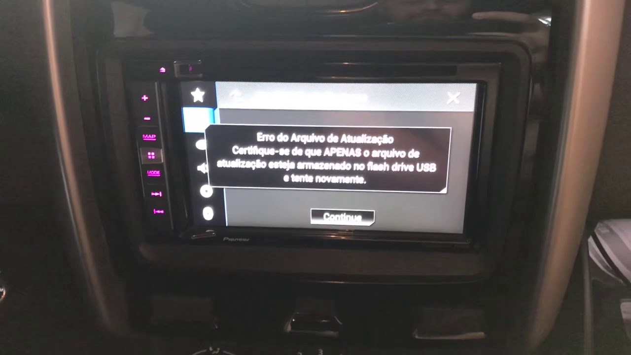 Atualizaçao Firmware Avic-F980TV Pioneer