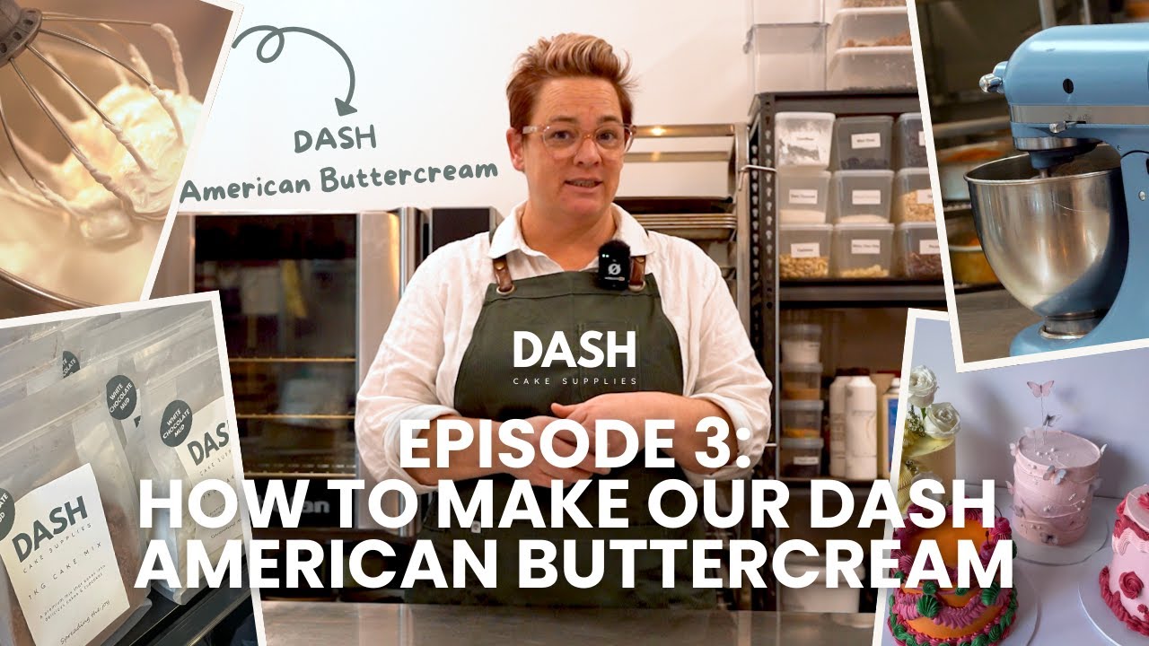 How to make our DASH American Buttercream