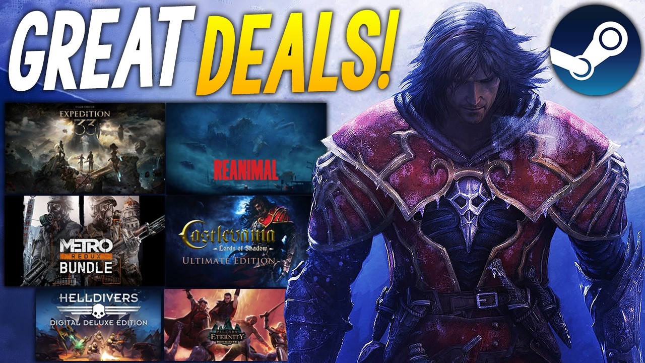 GREAT STEAM Game DEALS + Awesome Games UNDER $5!