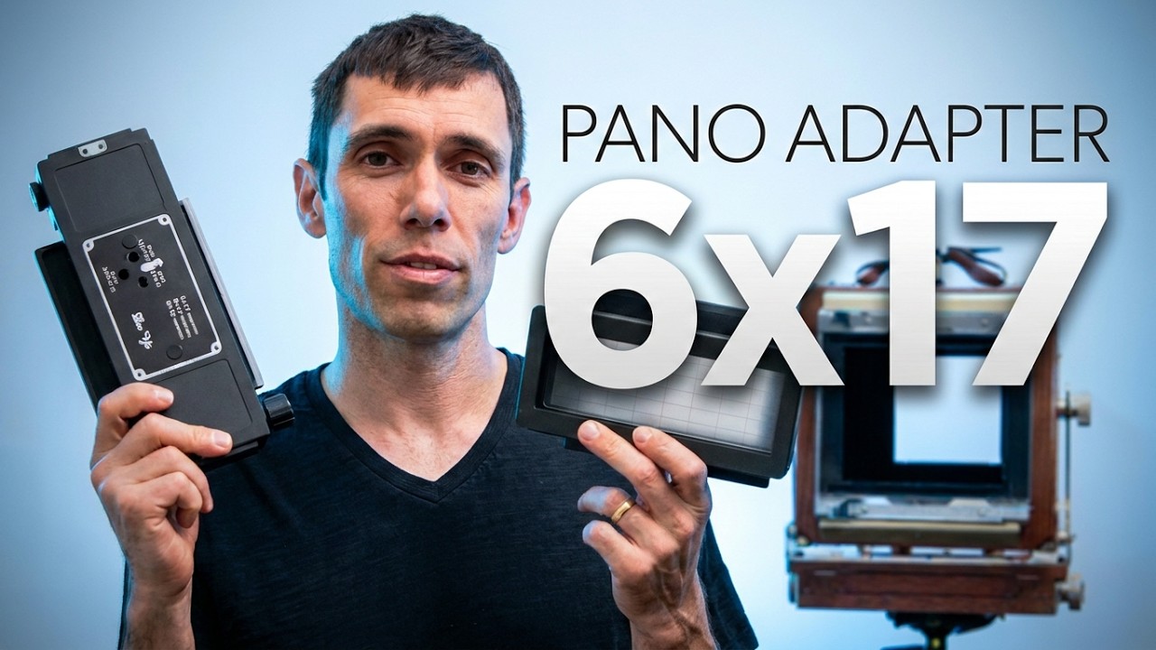 6x17 Roll Film Holder for 4x5 View Cameras