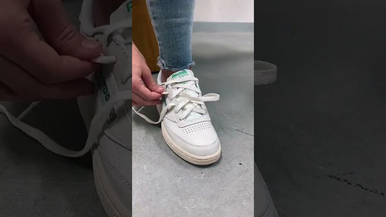 How to Lace Your Reeboks for That Classic Clean Look #reebokshoes #reebok #shoelacetying #shoelaces