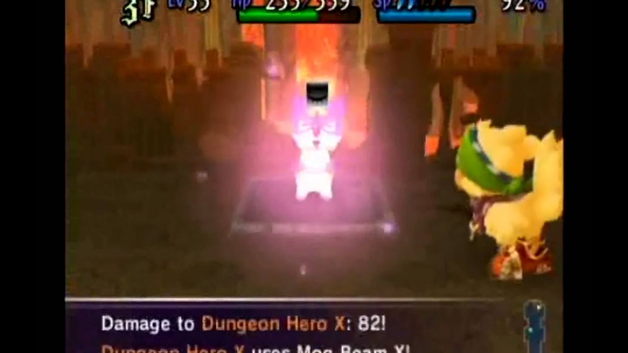 Final Fantasy Fables: Chocobo's Dungeon Secret Boss Dungeon Hero X