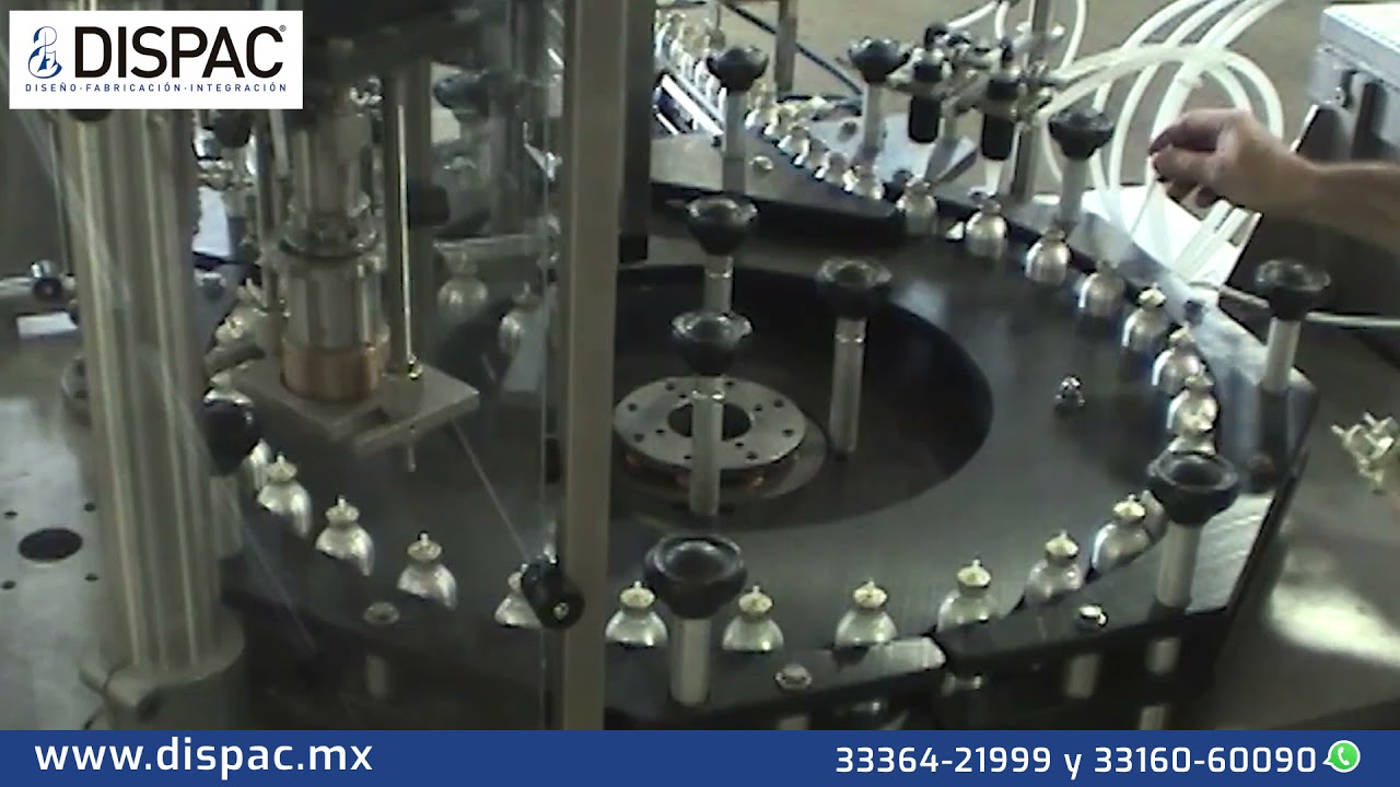 Llenadora de Aerosol - DISPAC