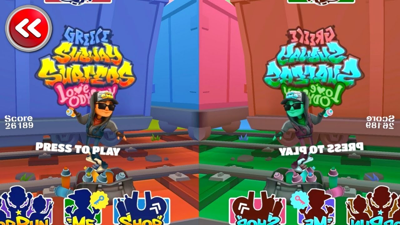 Subway Surfers - Greece Love Odyssey Jake Dark Outfit - Reverse Colors Episode 599