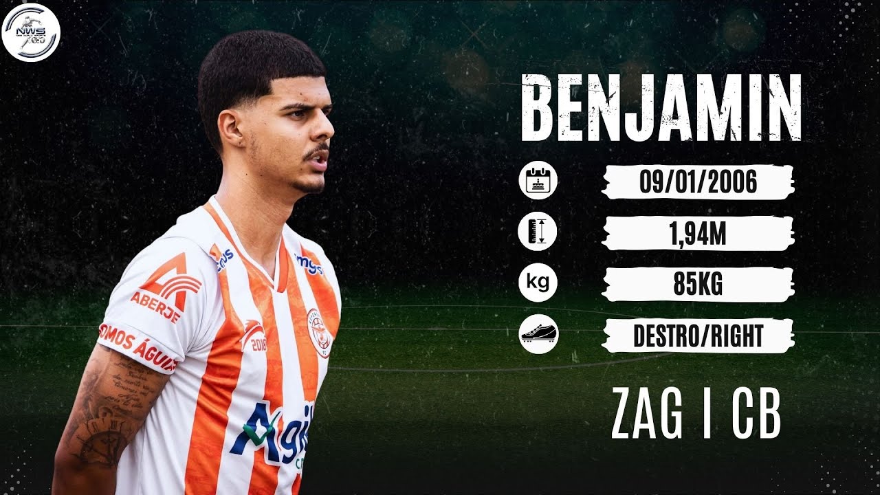 BENJAMIN RIBEIRO - ZAGUEIRO/CENTERBACK - 2025