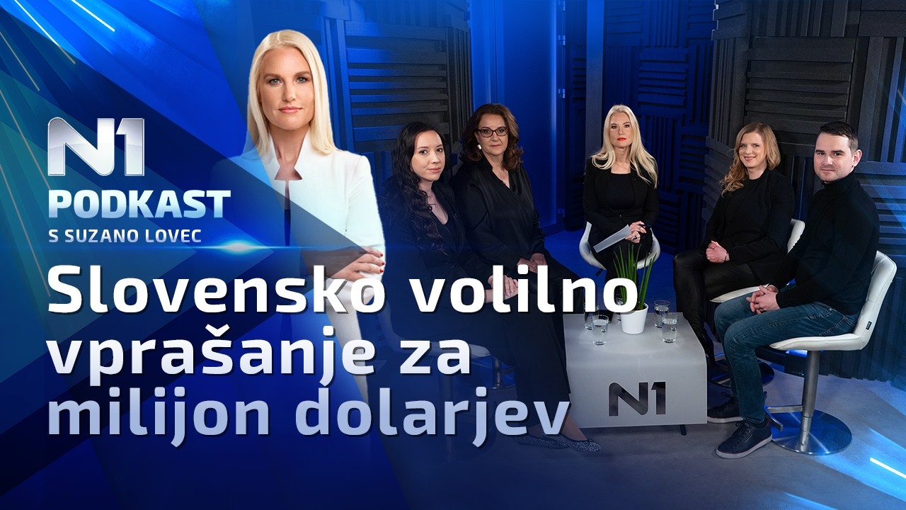 N1 podkast s Suzano Lovec: Slovensko volilno vprašanje za milijon dolarjev