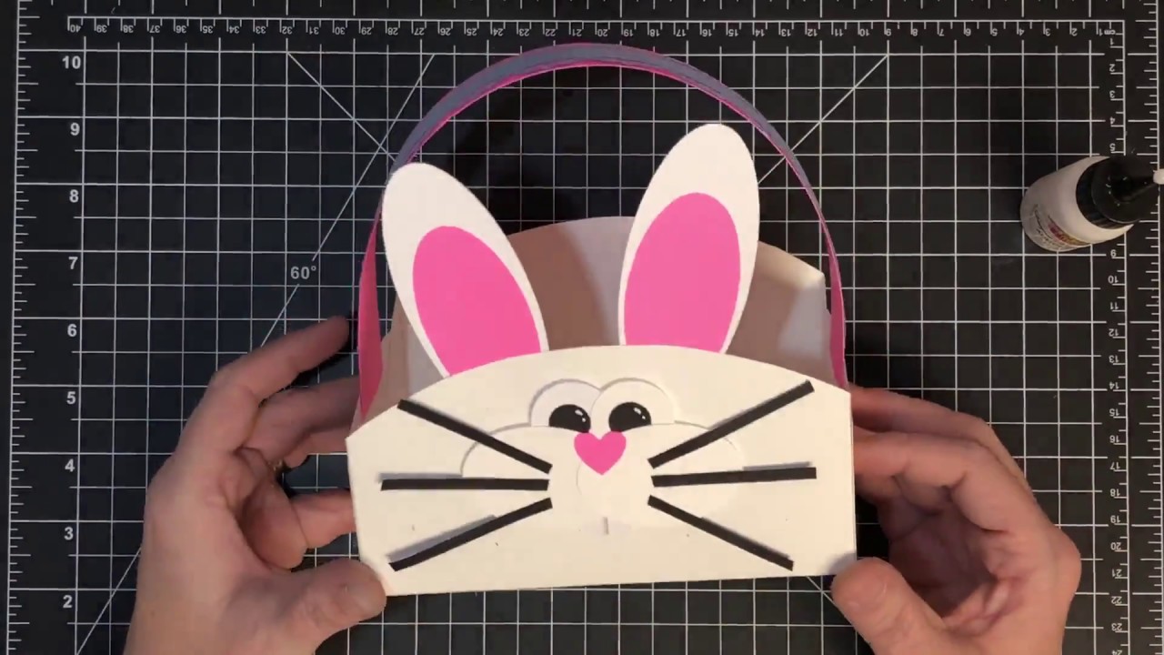 Bunny Basket Paper Plate Style Tutorial