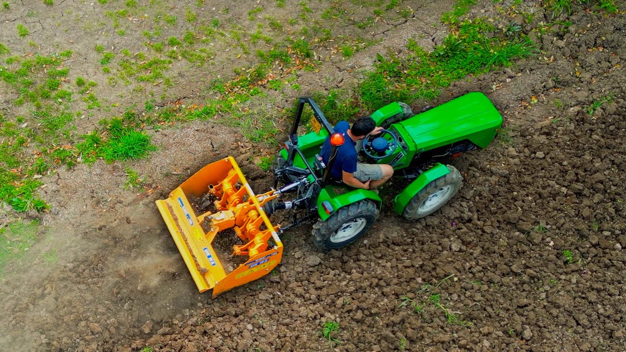 LAVORO la terra con il TRATTORE da 30 CV: riuscirà a FARCELA?