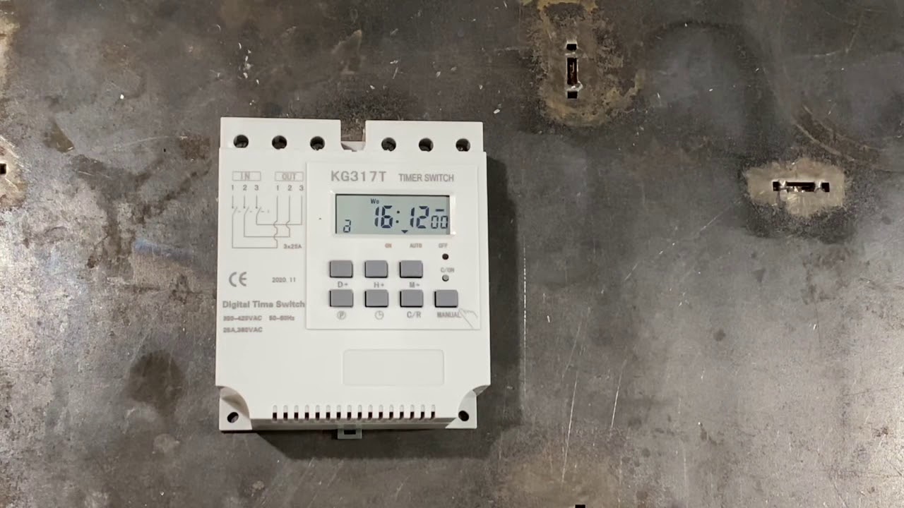 Programmable timer switch