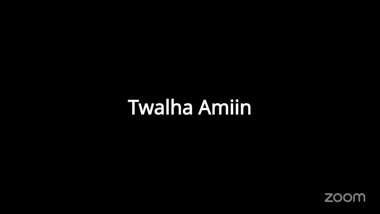 Shk Twalha Amin Quran Recitation & insightful Tafseer