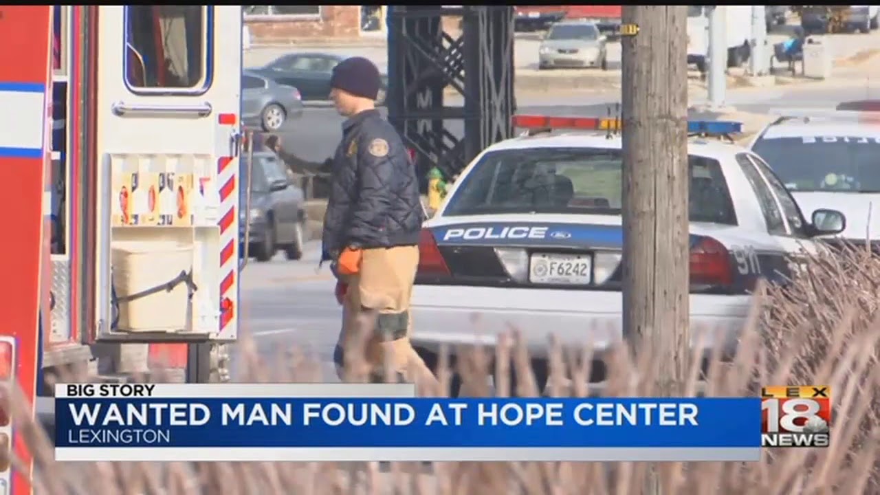 Wanted Man Found At Hope Center