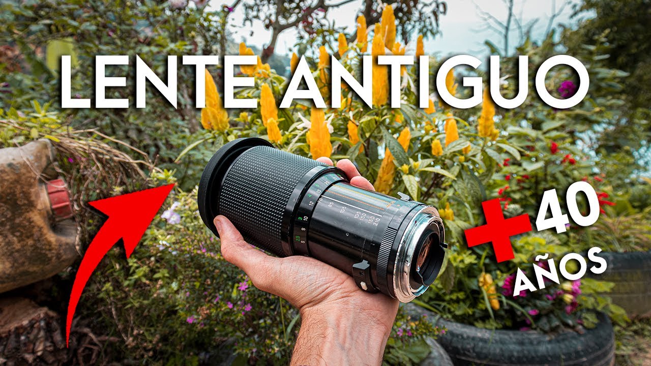 COMPRO lente ANTIGUO +40años / Vivitar Series 1 70-210mm f3.5 Tele-Macro