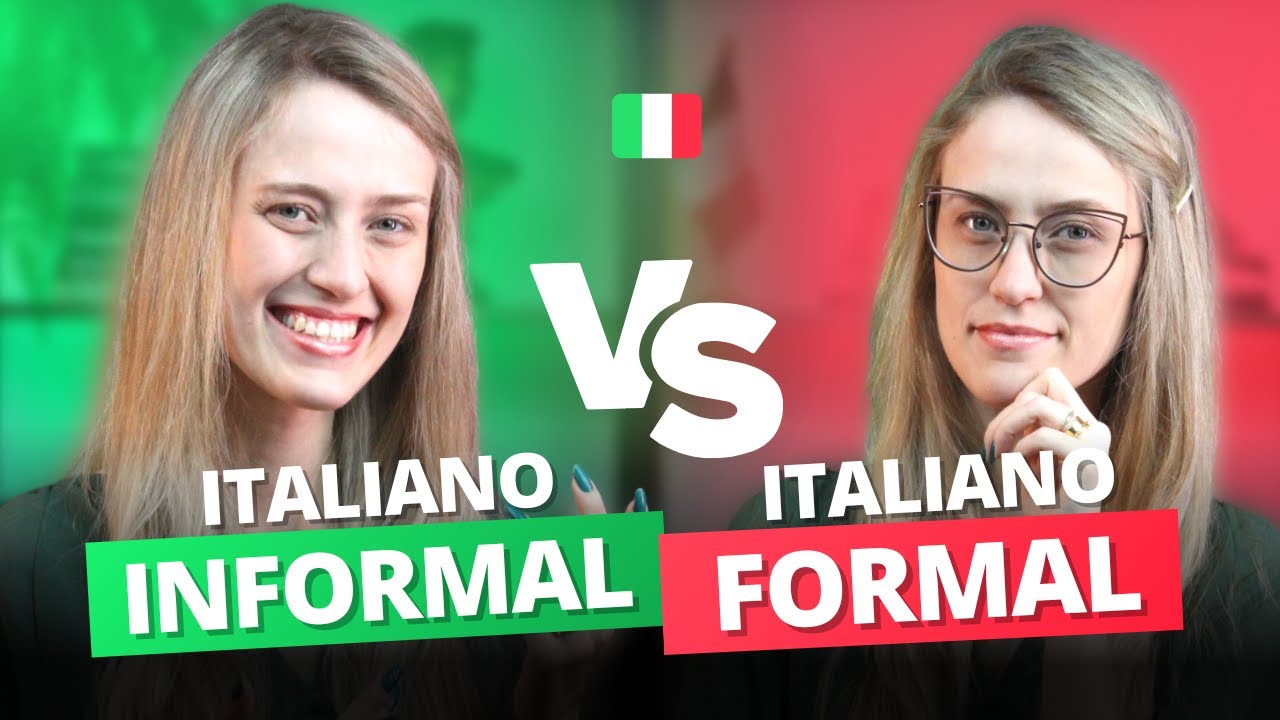 FORMAL E INFORMAL NO ITALIANO: Quando usar cada um? | Italiano para iniciantes