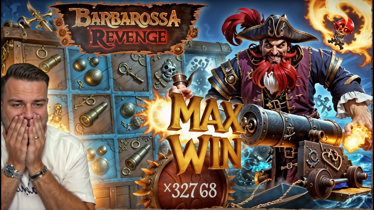 YoHoHo - MAX WIN bei Barbarossa Revenge!☠️⚓| Casino Slot Stream Highlights