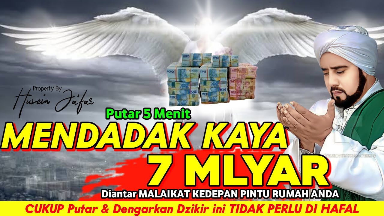 PUTAR 7 M3NIT LANGSUNG KAYA!!! doa pembuka rezeki dari segala penjuru,doa nabi sulaiman,gus husein