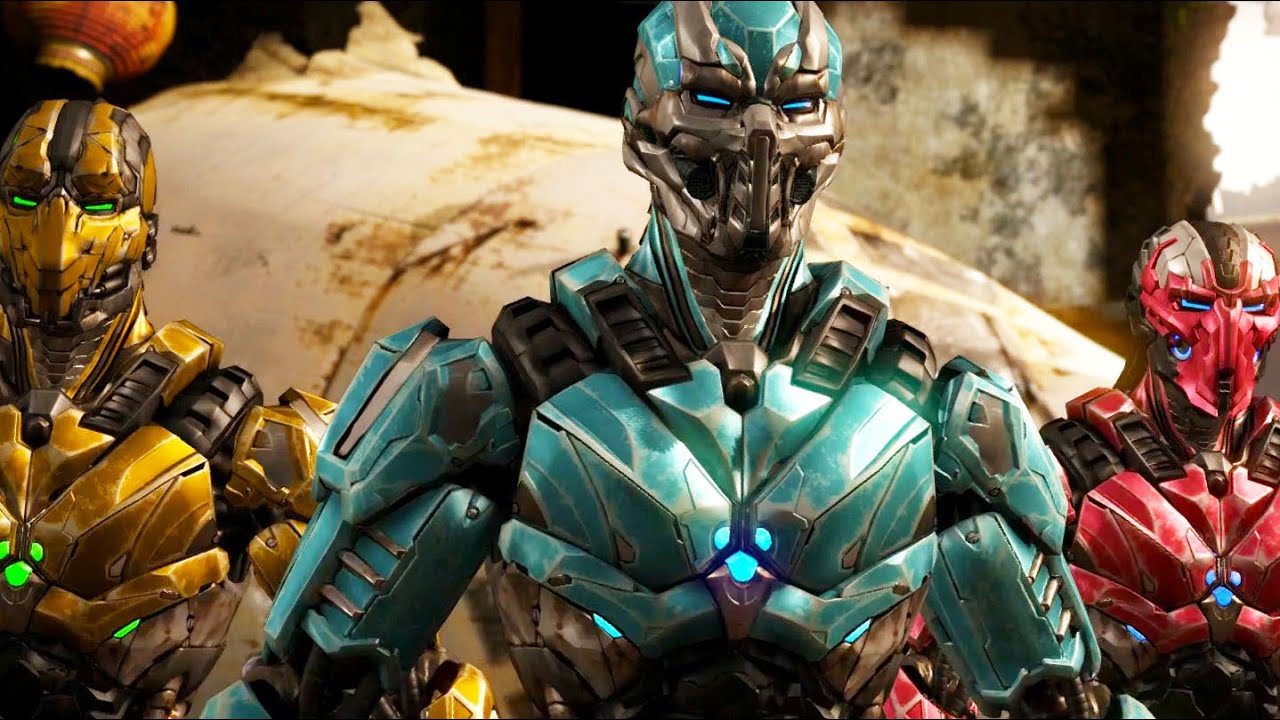 Mortal Kombat X - Triborg All Interaction/Intro Dialogues