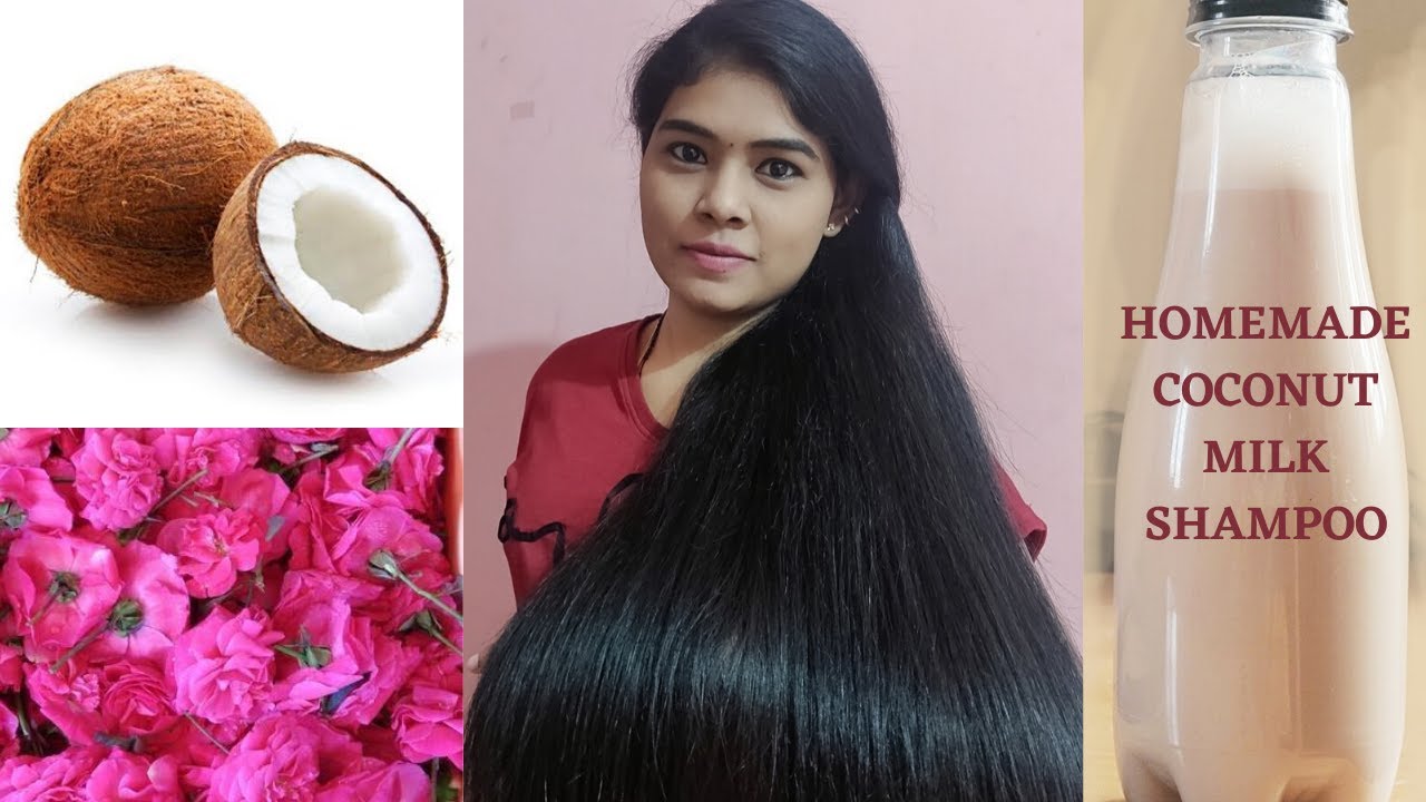 DIY Coconut Milk Shampoo in தமிழ் | Repairs Damaged Hair | VINI'S HAIR CARE