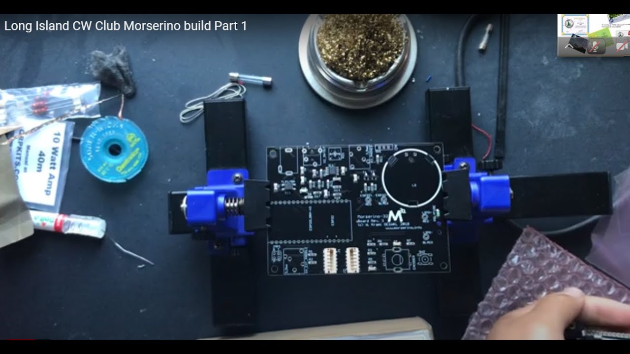 Long Island CW Club Morserino build Part 1