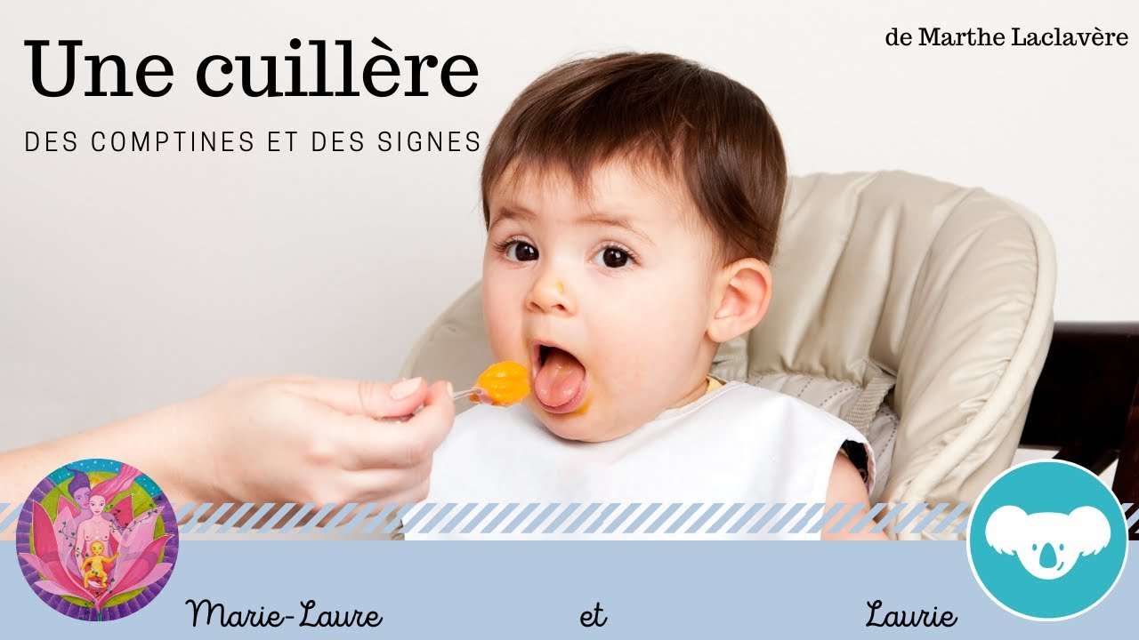 Une cuill&egrave;re - DES COMPTINES ET DES SIGNES
