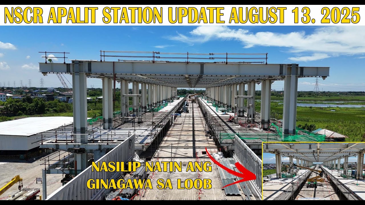 PNR NSCR - APALIT TRAIN STATION UPDATE